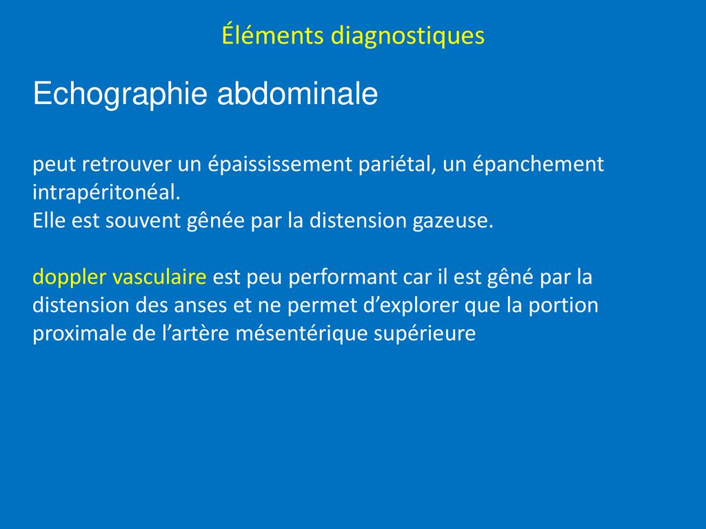 Isch Mies Intestinales Aigues Infarctus M Sent Rique Ppt T L Charger